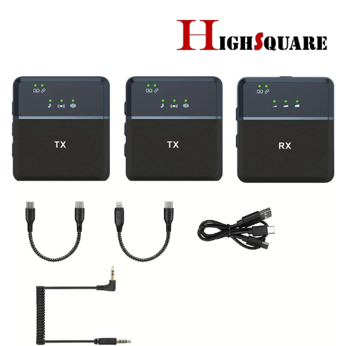 High Square SX9 Wireless Microphone for PC/iPhone, All Smartphones ...
