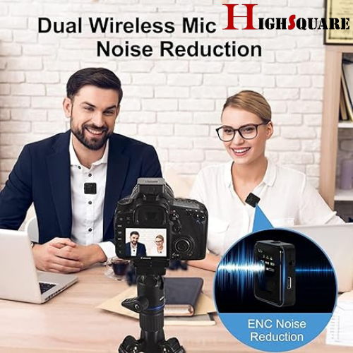 High Square SX9 Wireless Microphone for PC/iPhone, All Smartphones ...